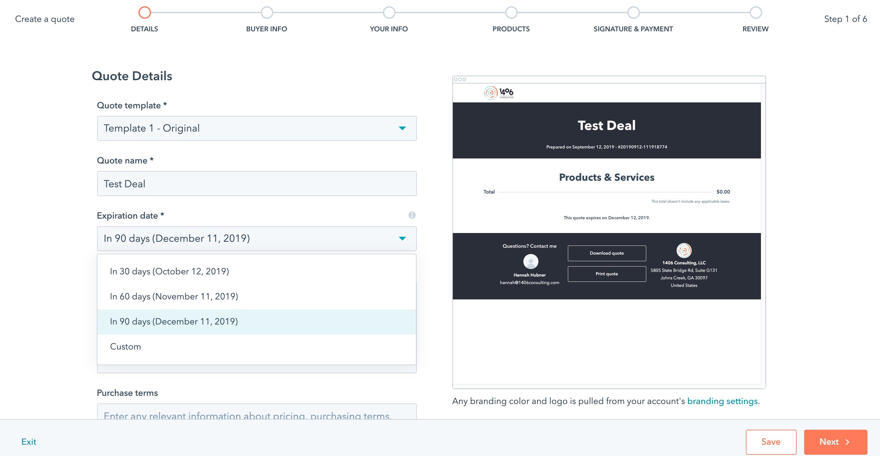 How To Use The HubSpot's Quotes Feature StepByStep